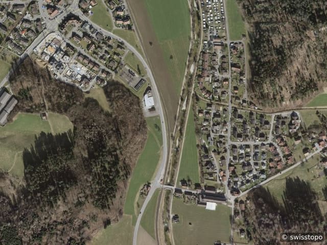 Luftbild Saland