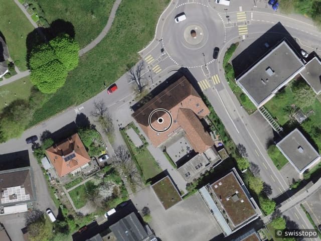 Luftbild Kirchstrasse 1, Bolligen
