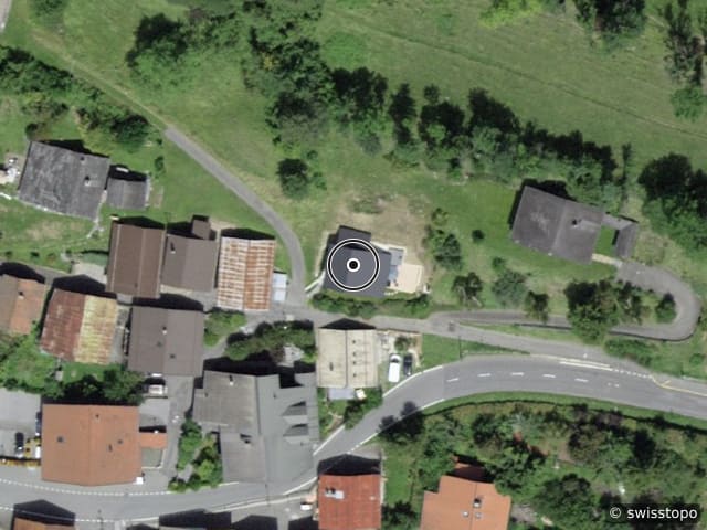 Luftbild Chemin d'Enhaut 21, Les Posses-sur-Bex