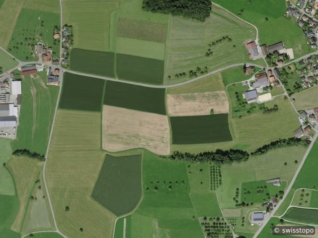 Luftbild Hopfengasse 4, Amlikon-Bissegg