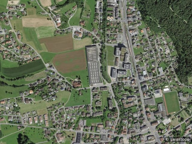 Luftbild Unterkulm