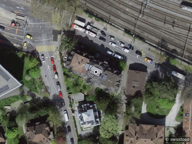 Luftbild Laupenstrasse 55, Bern