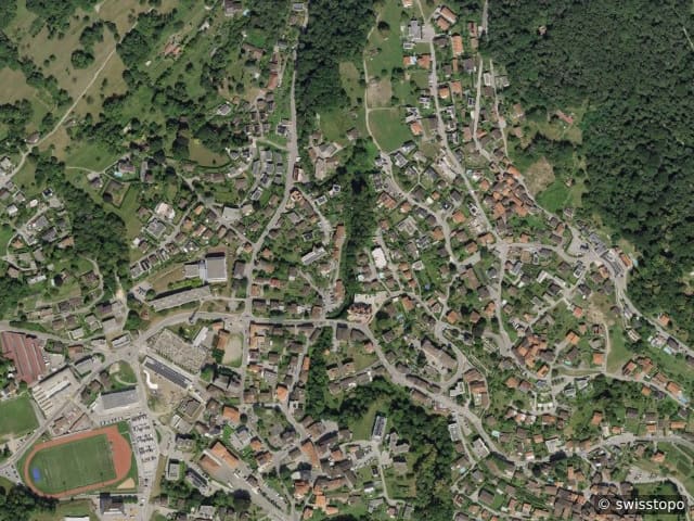 Luftbild Tesserete