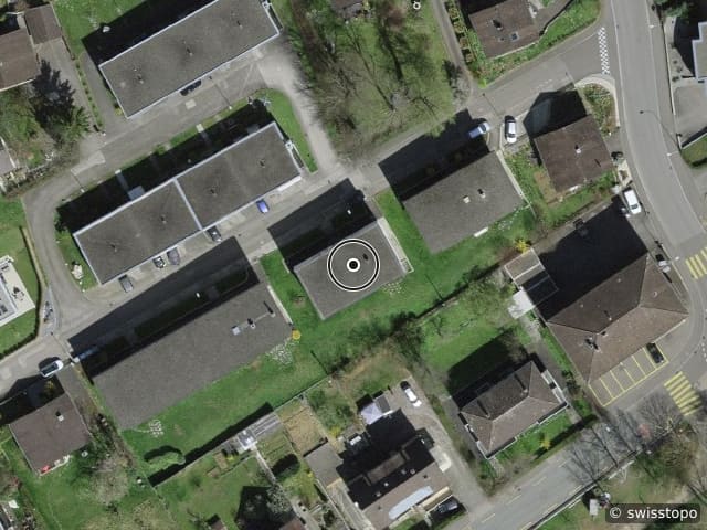 Luftbild Rue du Crêt 5, Delémont