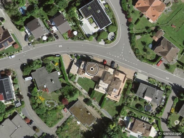 Luftbild Augenweidstrasse 60, Oberwil-Lieli AG