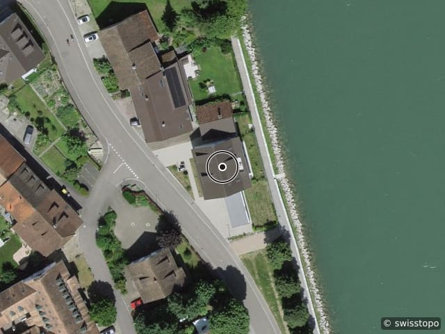 Luftbild Rheinstrasse 6, Wallbach