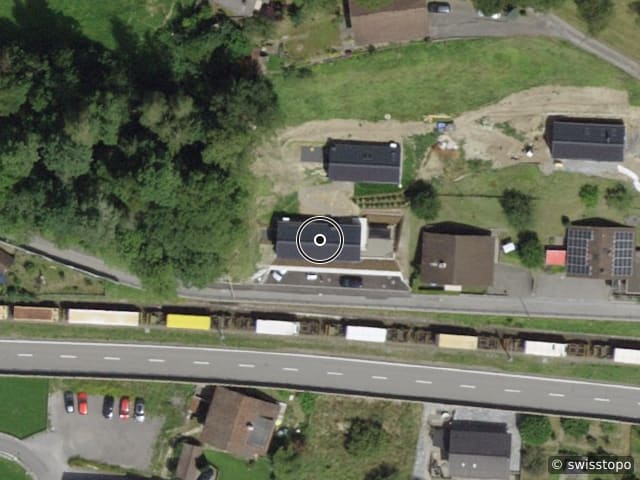 Luftbild Manescha 3a, Küblis