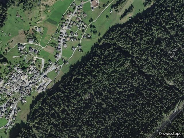 Luftbild Steinhaus