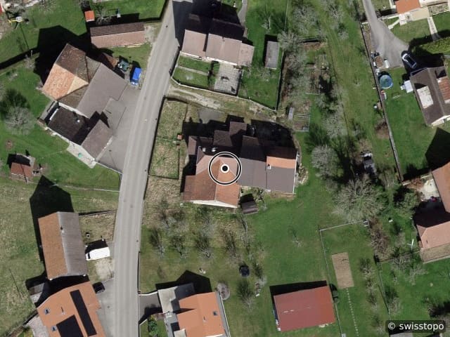 Luftbild Route de Fahy 17, Bure