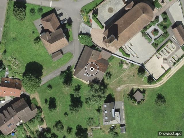 Luftbild Kirchrain 16/18, Wegenstetten