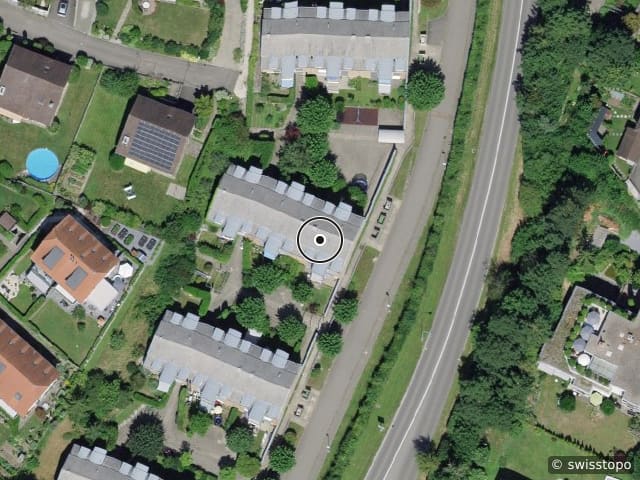 Luftbild Im Hof 13, Ehrendingen