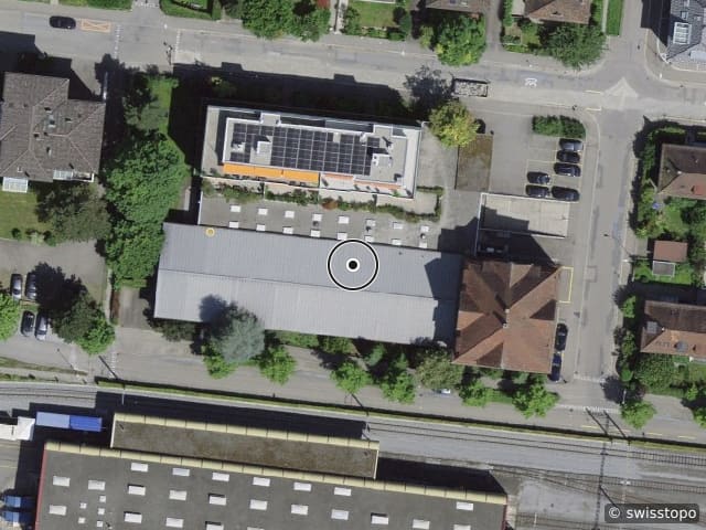 Luftbild Weststrasse 38, Wil