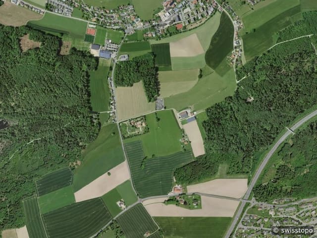 Luftbild Corminboeuf