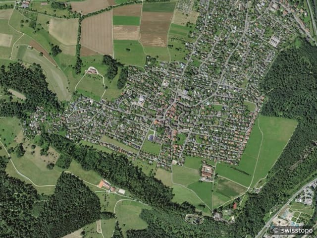 Luftbild Pfeffingen
