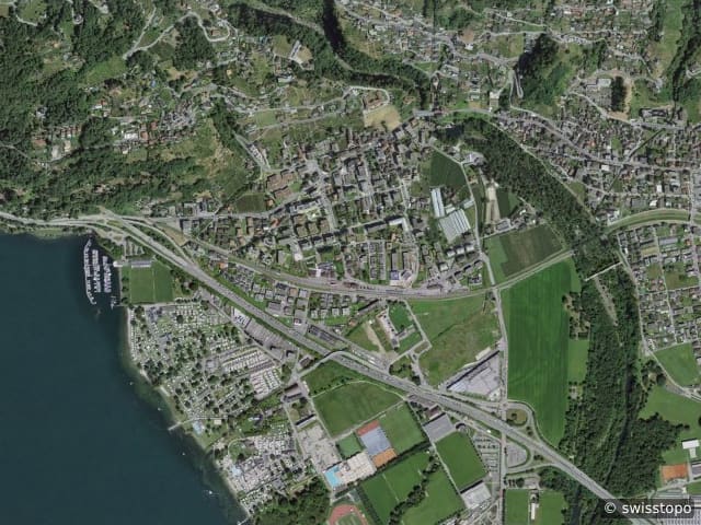 Luftbild Tenero