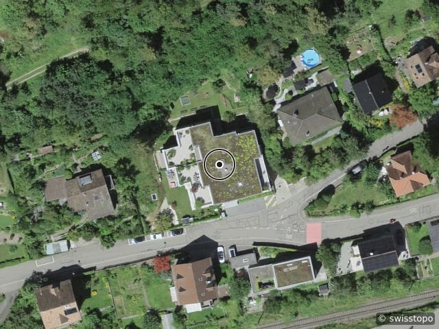 Luftbild Meierhofstrasse 15, Baden