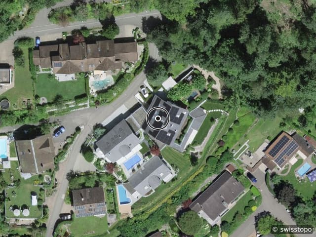 Luftbild In der Halde 16, Widen