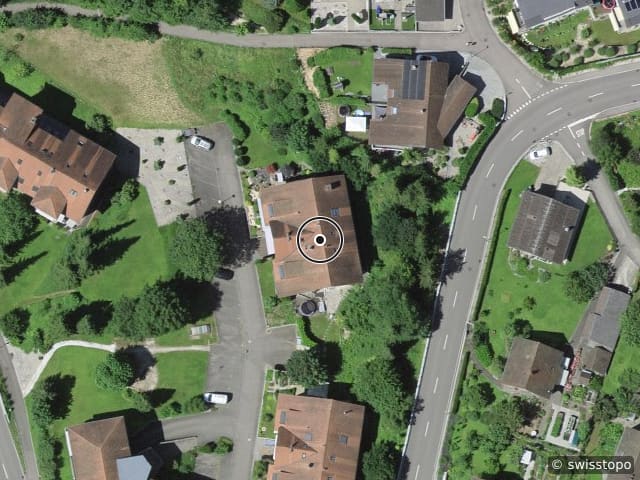 Luftbild Talweg 4, Grellingen