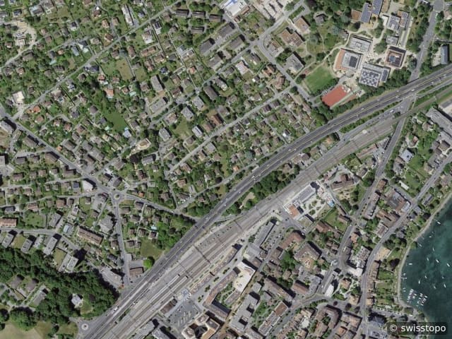 Luftbild Morges