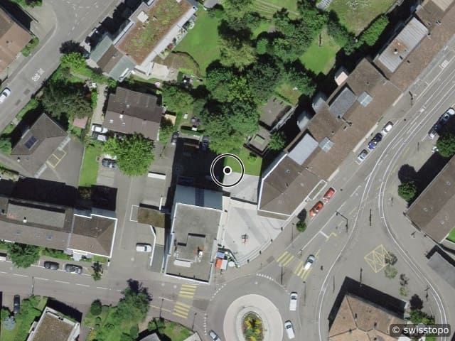 Luftbild Paradiesstrasse 2a, Checken Sie die Lage