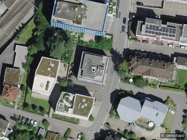 Luftbild Frey-Herosé-Strasse 20, Aarau