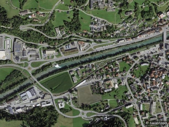 Luftbild Ilanz