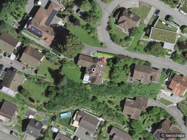 Luftbild Bergstrasse 15, Teufenthal