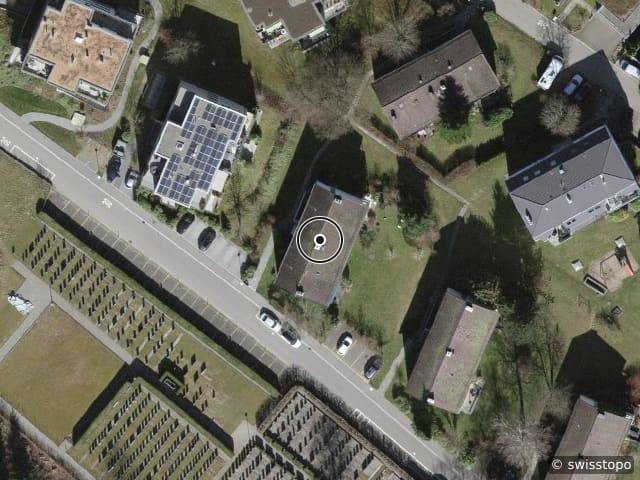 Luftbild Weidstrasse 5, Pfaffhausen