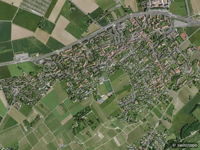 Luftbild Bernex