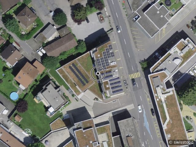 Luftbild Bernstrasse 7, Thun