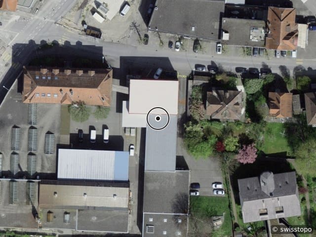 Luftbild Schlossstrasse 13, Nidau