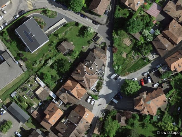 Luftbild Chemin de Creuze 1, St-Blaise