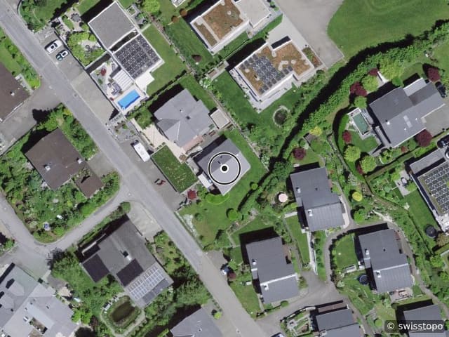 Luftbild Lindenstrasse 21, Uetliburg