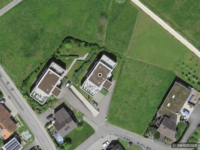 Luftbild In der Spitzi 3, Wahlen b. Laufen