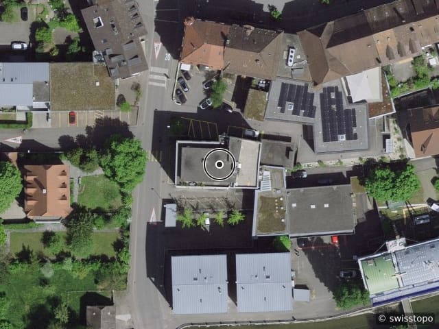 Luftbild Leberngasse 1, Olten