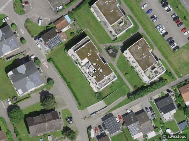 Luftbild Schulstrasse 5, Brunegg AG