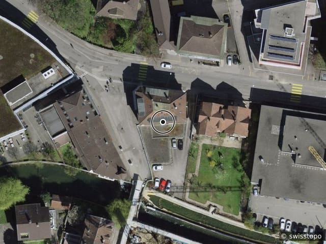 Luftbild Rue de la molière 2, Delémont