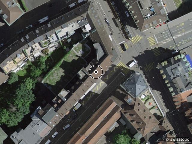 Luftbild Schanzenstrasse 4, Basel