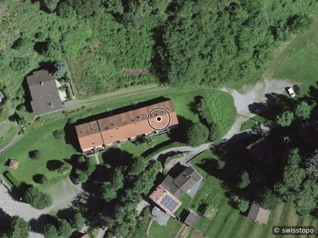 Luftbild via Cademario 42, Bosco Luganese