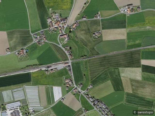 Luftbild Bern
