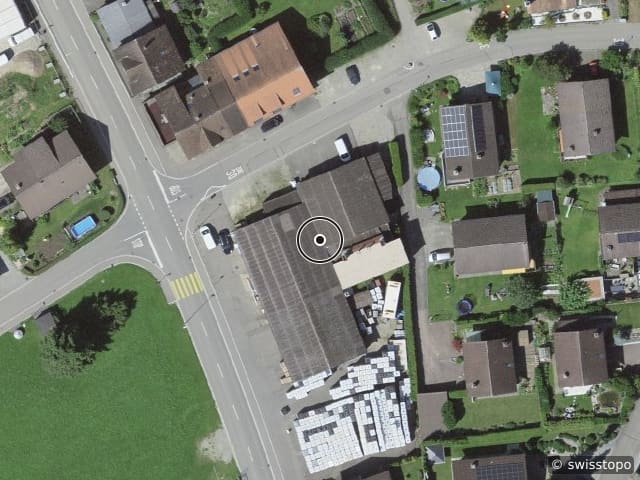 Luftbild Frohsinnstrasse 13, Fischingen