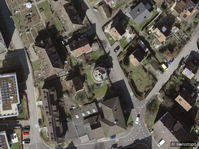 Luftbild Plattenweg 23, Schaffhausen