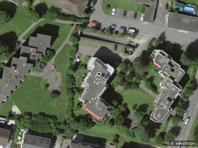Luftbild Ahornstrasse 5, Fislisbach