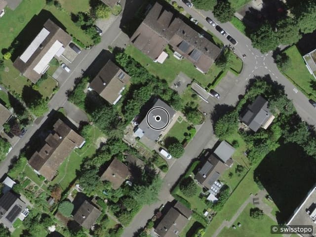 Luftbild Lindenweg 26, Suhr