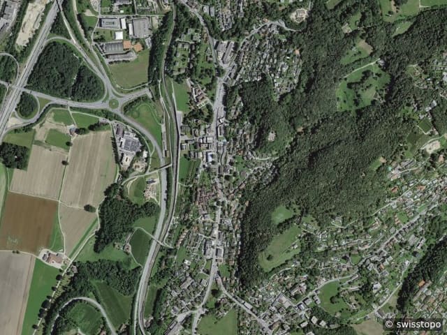 Luftbild Vezia
