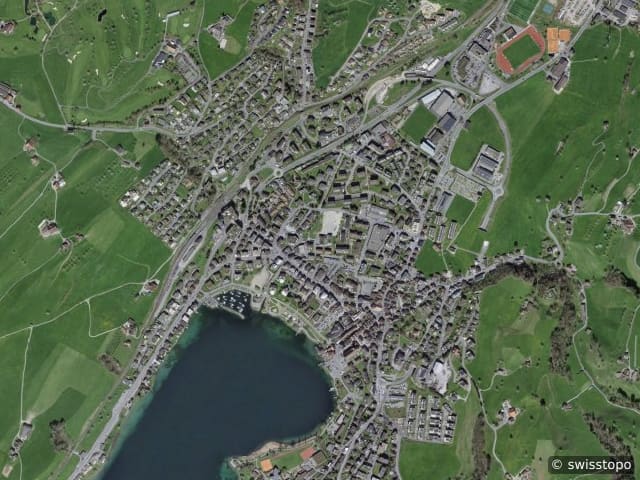 Luftbild Küssnacht am