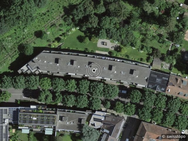 Luftbild Fasanenstrasse 121, Basel