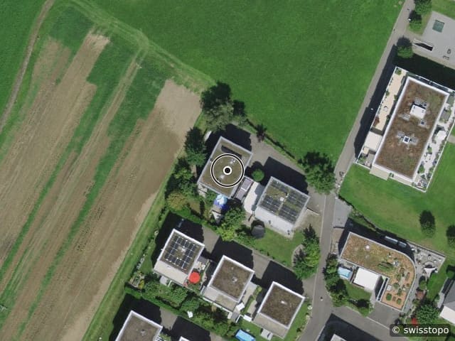 Luftbild Rossweidstrasse 11A, Frasnacht