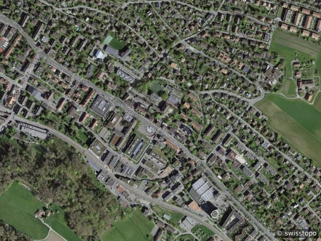 Luftbild Wabern