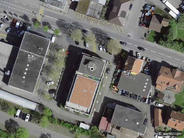 Luftbild Worbstrasse 180, Gümligen